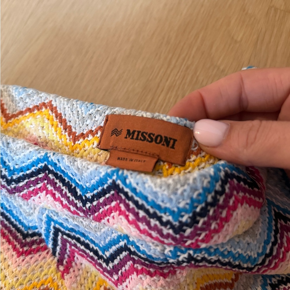 Missoni Chevron Knit Shorts - Picture 2 of 3
